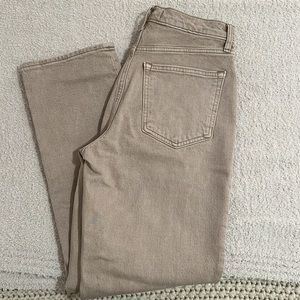 Abercrombie and Fitch Ultra High Rise 90s Straight Jean